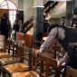 Personel Polres Sragen saat mengecek gereja, untuk memastikan gereja dalam kondisi aman. (Dok.Ist)