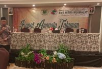 Suasana rapat tahunan KSP BMT Mitra Muamalat Kudus. Sabtu (18/1/2025).