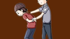 Gbr: Ilustrasi penangkapan pelaku kriminal.