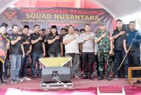 Acara pengukuhan PAC Squad Nusantara Kec. Margorejo, Kab. Pati. Dok. Ist
