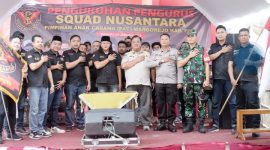 Acara pengukuhan PAC Squad Nusantara Kec. Margorejo, Kab. Pati. Dok. Ist