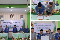 Foto: Kegiatan saat Lapas Kelas II B Pati menandatangani MoU dengan Kemenag Pati, sekaligus serahkan SK PAI Non-ASN. (Dok. Ist)