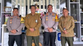 Foto: Suasana saat Adm KPH Telawa bersama jajarannya berkunjung ke Polres Boyolali, dalam rangka bangun sinergitas. (Dok. Ist)