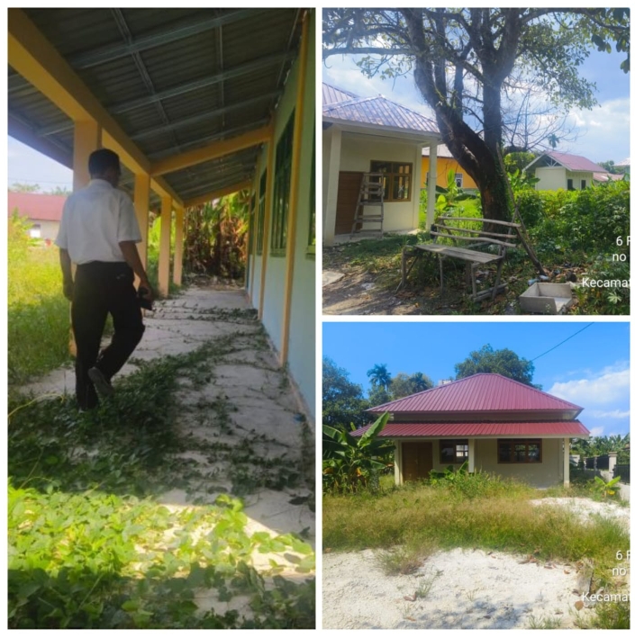 Foto: Kondisi Pembangunan Unit Sekolah Baru (USB) TK Negeri Dumai Selatan.