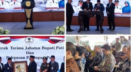 Foto: Kegiatan Kalapas Pati saksikan Sertijab Bupati Pati di Pendopo. (Dok. Ist)