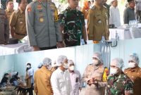 Foto: Forkopimda Demak saat cek sekaligus launching Dapur Umum SPPG untuk program MBG. (Dok. Ist)