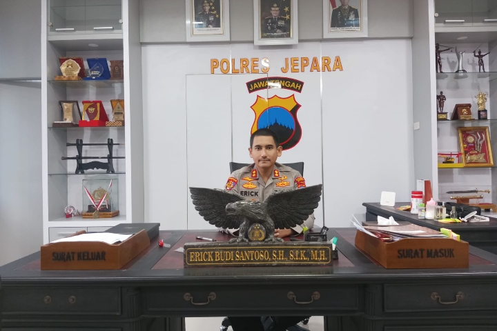 Foto: Kapolres Jepara, AKBP Erick Budi Santoso, SH, S.I.K, MH. (Dok. Ist)