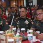 Foto: Dandim Pati, Letkol Inf. Jon Young Saragi (kanan), saat mengikuti rapim 2025 di Semarang.