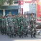 Foto: Kodim Pati saat latihan Ketahanan Mars (Han Mars) tanpa beban dalam rangka Penilaian Siap Jasmani Militer (PSJM). (Dok. Ist)