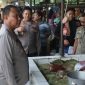 Foto: Polres Blora bersama Dinas Perdagangan dan Koperasi Saat kegiatan operasi pasar tradisional Sidomakmur. (Dok. Ist)