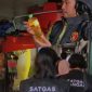 Satgas Pangan Polres Grobogan, saat melakukan pengecekan harga bahan pokok di Pasar induk Purwodadi Grobogan. Jumat (14/3/2025).