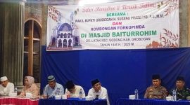 Kegiatan Safari Ramadan dan Tarawih Keliling Wakil Bupati Grobogan di Masjid Baiturrahim, Desa Latak, Kec. Godong, Kab. Grobogan. (17/3/2025).
