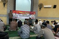 Kegiatan Polres Jepara, safari subuh di Masjid At-Taqwa Kelurahan Demaan, Kecamatan/Kabupaten Jepara, pada Rabu (19/3/2025) pagi ini.