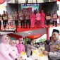 Kegiatan Bazar Ramadan Polrestabes Semarang bersama jajaran Polri Nasional.