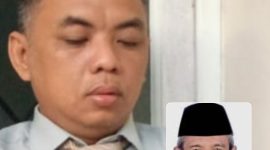 Kolase foto: Gus Leman dan Rais Aam Jatmi, KH Muhammad Tauhid.