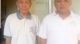 Dari kanan, Gus Leman dan Ong Sing Tjwan.