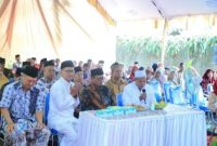 Suasana Halalbihalal dikediaman Kepala MTsN 2 Kudus.