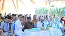 Suasana Halalbihalal dikediaman Kepala MTsN 2 Kudus.