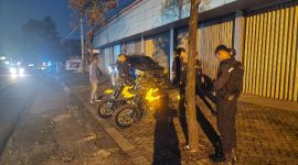 Tim Patroli Siraju Polres Jepara, saat lakukan pengamanan.