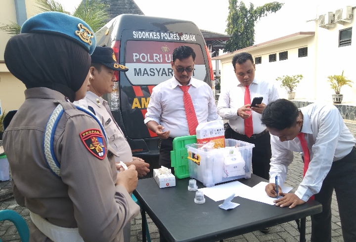 Kegiatan Sipropam Polres Demak.