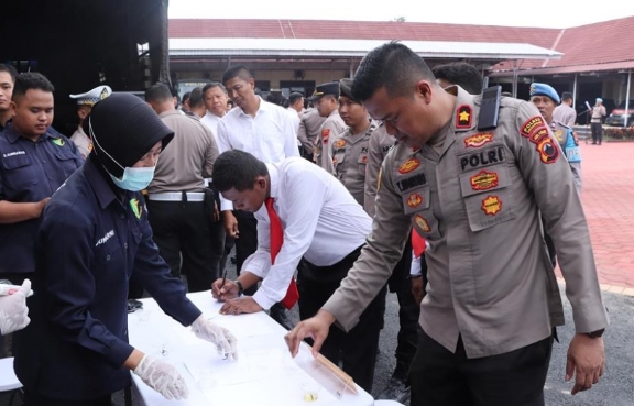 Kegiatan Gaktibplin Sipropam Polres Grobogan.
