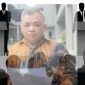 Gambar: Ilustrasi debat terbuka, nampak gambar Gus Leman.