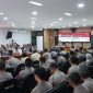 Polres Jepara, saat latihan Pengendalian Massa (Dalmas) dengan penerapan Paradigma Baru Pengamanan Unjuk Rasa (Pam Unras).