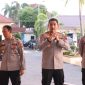 Kapolres Jepara AKBP Erick Budi Santoso, saat memimpin kegiatan Tactical Floor Game (TFG) sebagai bentuk kesiapan pengamanan seluruh rangkaian kegiatan May Day di Kudus.