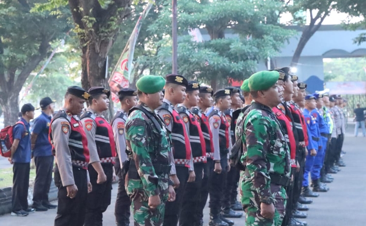 Ratusan personel gabungan disiapkan amankan Hari Buruh.