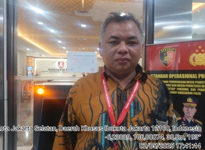Gus Leman, saat mendatangi Bareskrim Mabes Polri, bahas terkait tayangan Edis TV.