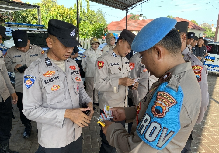 Prapam Polres Jepara, saat operasi Gaktiblin.