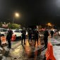 Polres Jepara saat patroli cegah aksi premanisme.