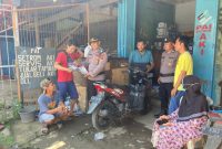 Satgas Preemtif Satbinmas saat melaksanakan sambang dan penyuluhan dalam mencegah aksi premanisme, Rabu (21/5/2025).