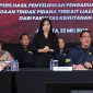 Direktur Tindak Pidana Umum Bareskrim Polri, Brigjen Pol. Djuhandhani Rahardjo Puro, saat mengumumkan ijazah Presiden RI ke 7 Jokowidodo .