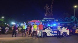 Polres Jepara saat gelar patroli skala besar, atasi gangguan premanisme.
