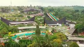 Kawasan tempat wisata dusun Semilir Bawen Semarang.