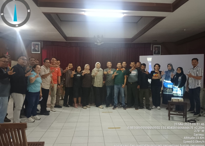 KPH Semarang, saat sosialisasi program penyediaan hunian bagi karyawan Perum Perhutani oleh Perumnas.