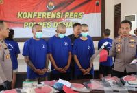 Polres Demak, saat mengungkap sejumlah kasus dalam Operasi Aman Candi 2025.