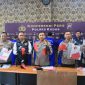 Polres Kudus, saat ungkap kasus pencurian bobol tembok.