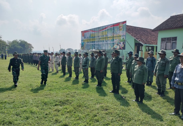 Perhutani KPH Telawa, saat menghadiri penutupan TMMD Sengkuyung Tahap II Tahun Anggaran 2025, Rabu (04/06/2025).