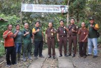 Kejaksaan Negeri (Kejari) Grobogan, saat mengunjungi Wisata Air Terjun Widuri.