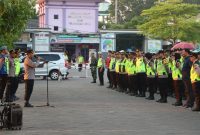 Ratusan personel Polres Demak disiagakan amankan tradisi grebeg besar.