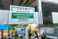 BAZNAS Kabupaten Blora, saat melakukan penyembelihan hewan kurban di Balai Ternak Taman Rojokoyo Manunggal Desa Temulus, Kec. Randublatung.