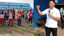 Suasana para calon peserta didik baru saat mengikuti seleksi penerimaan murid Khusus Kelas Olahraga SMP 3 Kudus.