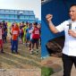 Suasana para calon peserta didik baru saat mengikuti seleksi penerimaan murid Khusus Kelas Olahraga SMP 3 Kudus.