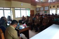 Perum Perhutani KPH Purwodadi saat menggelar pembinaan karyawan fokus kawal target produksi 2025 bersama LMDH 