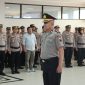 Kompol Lukman Fuadi saat terima kenaikan pangkat.