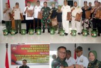 Kegiatan Komsos Dandim Pati bersama KBT dan masyarakat.