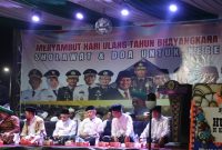 Kegiatan doa bersama dalam rangka Hari Bhayangkara ke-79.