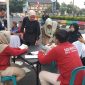 Polres Demak saat menggelar Car Free Day (CFD), Minggu (22/6) di Alun-alun Simpang Enam Demak.